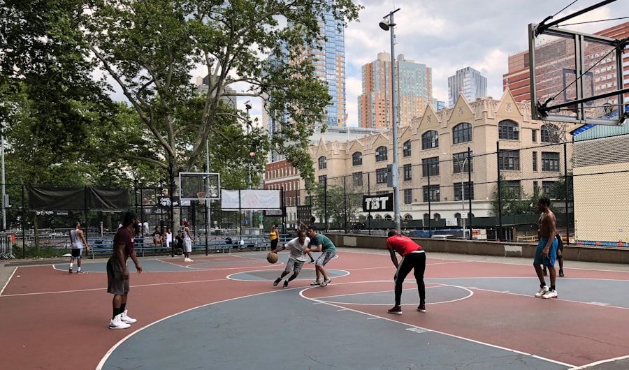Basketball court